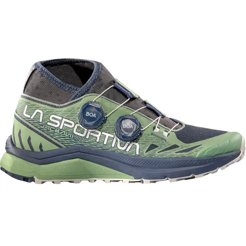 La Sportiva Damen Jackal II Boa Schuhe (Größe 40.5, grün) - Trailrunning-Schuh mit PFC-freier Membran, ideal für Langdistanzen und Ultraläufe, sorgt für höchsten Komfort und Flexibilität.