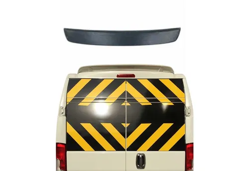 OMAC Heckstoßstange Heckspoiler Dachspoiler für Fiat Ducato 2006-2014 - Verleihen Sie Ihrem Fiat Ducato mit unserem sportlichen Heckspoiler eine elegante Note. Die aerodynamische Form sorgt für verbesserten Luftstrom und Stabilität. Einfach zu installieren, ohne komplizierte Modifikationen.