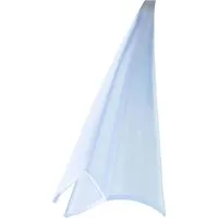 Bagnoxx Duschdichtung Spaltdichtung 2m für 8mm Glasstärke - Duschkabinen & -wände: Effektive Abdichtung aus schimmelbeständigem PVC für ein trockenes und sauberes Bad, leicht zuzuschneiden und einfach zu montieren.