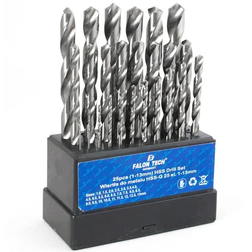 HSS Spiralbohrer Satz Metall Bohrer Set  Bohrersatz 25tlg.1-13mm (HSS-25)