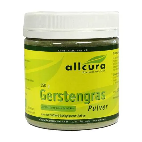Gerstengras Pulver kbA 150 g