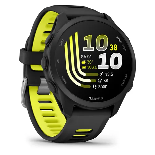 Garmin Forerunner 170 GPS-Uhr - Sportliche GPS-Uhr für Einsteiger mit hochauflösendem AMOLED-Display und umfangreichen Smart-Funktionen. Ideal für präzise Aktivitätsaufzeichnung und -auswertung.