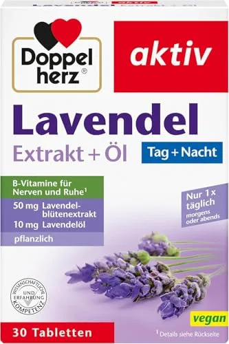 Doppelherz Lavendel Extrakt+Öl Tabletten 30 St