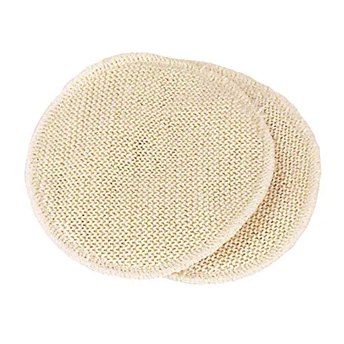 Disana Stilleinlagen aus Merinowolle und Seide, wiederverwendbar, 1 Paar (14 cm)