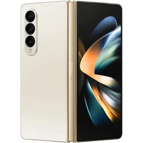 Samsung Galaxy Z Fold4 (256GB) Beige - 7,6 Zoll Infinity Flex Display, wasserfest und mit professioneller Kamera für beeindruckende Aufnahmen
