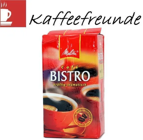 Melitta Café Bistro Kräftig Kaffee Gemahlen 500 Gr