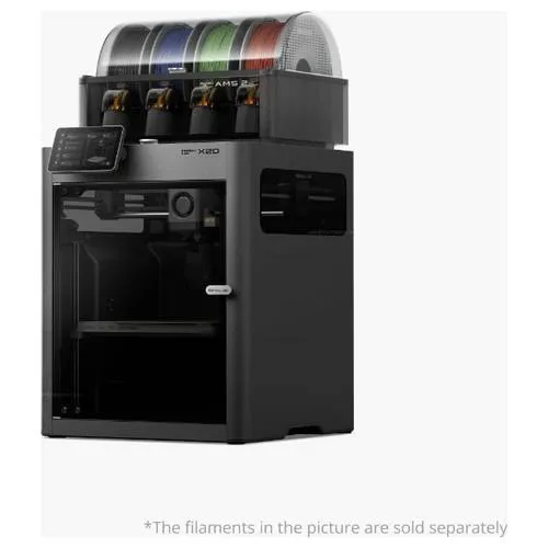 Bambu Lab X2D Combo PF004-P+SA007-EU - Dual-Extrusionssystem für präzises 3D-Drucken. Optimiert für einfache Materialwechsel und effiziente Verarbeitung von Stützmaterial. Ideal für kreative Projekte und hohe Druckgeschwindigkeiten.