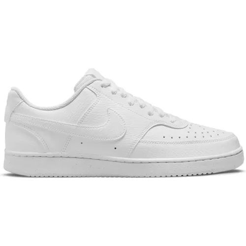 Nike Damen Court Vision Schuhe, Weiß, 44 EU - Damen-Hallenschuhe mit perforierten Zehen und Seiten für optimale Atmungsaktivität und einer Gummi-Außensohle für besten Halt.