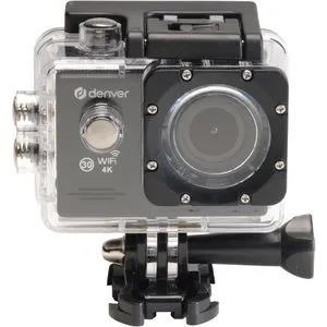 Denver ACK-8064 Action Kamera 8 MP - Action-Cam mit 4K Ultra HD und 30 fps für atemberaubende Aufnahmen, WLAN-fähig und ideal für Abenteuer und Sportaktivitäten.