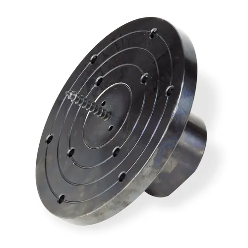 Planscheibe 120 mm für Drechselmaschinen M33 - Drehmaschinen Zubehör: Hochwertige Planscheibe mit Ø 120 mm, ideal für präzises Drechseln und perfekte Holzverarbeitung.