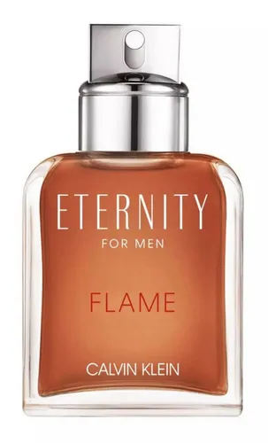 Klein Eau de Toilette Calvin Klein Man Eternity Flame Duft Edt 100ML, Enthält 6-12% Parfümöl, wodurch er subtiler als ein Eau de Parfum ist
