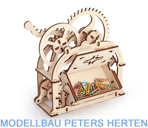 UGEARS Schatulle - 61 Bauteile - Baukästen & Bausteine mit Steampunk-Design, gebaut aus hochwertigem Holz und bietet mechanische Faszination für Technikliebhaber.