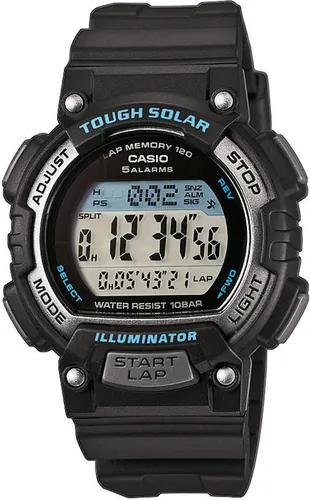 Casio STL-S300H-1AEF Unisex Digitaluhr mit Weltzeit und Solarbetrieb
