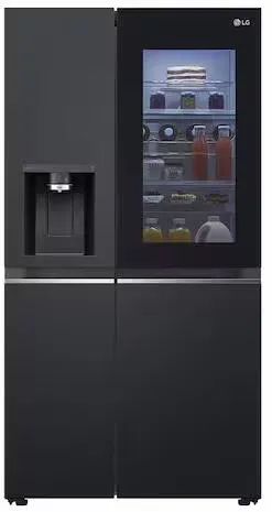 LG GSGE91EVAC G-Serie Side-by-Side Kühlschrank - Side-by-Side Kühlschrank mit 628 l Kapazität, innovativer UVnano®-Technologie für hygienisches Wasser und präziser Temperaturregelung durch LINEARCooling®.