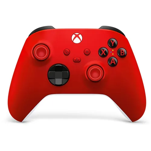 Xbox Wireless Controller - Pulse Red - Controller für Xbox Series X & S mit modernisiertem Design, strukturierten Griffflächen und 40 Stunden Batterielebensdauer für ein komfortables und langlebiges Gaming-Erlebnis.