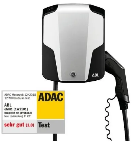 ABL Wallbox eMH1 SG-C2-1/11I0F0-M0 11kW - Wallbox für schnelles Laden mit 11kW Leistung, ideal für Zuhause oder Gewerbe, sicher und effizient.