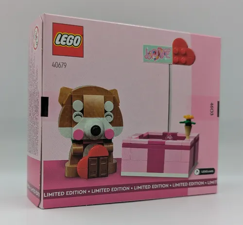 LEGO 40679 - Love Gift Box: Limitierte Geschenkbox für kreative Baumeister - LEGO (R) Komplette Sets & Packs, 159 Teile, limitierte Auflage für besondere Anlässe wie Valentinstag, ideal zum Bauen und Verschenken.