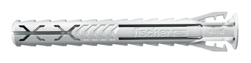 fischer SX Plus Nylondübel 70010 - 50 Stück - Hochwertige 4-fach spreizende Nylondübel für eine einfache und flexible Montage. Ideal für Schrauben-Durchmesser von 6-8 mm und eine Dübellänge von 50 mm. Robust und zuverlässig für verschiedene Anwendungen.