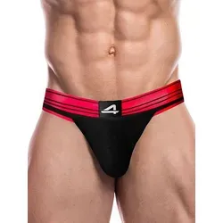 CUT4MEN String Cut4Men Rugby Jockstrap Underwear Neon Pink - Funktionsunterwäsche in Neon Pink, aus 95% Modal für hohen Tragekomfort und perfekte Passform, ideal für aktive Männer.
