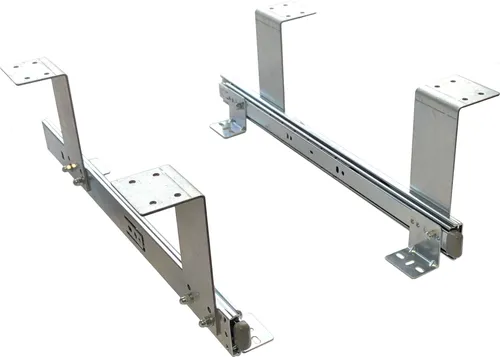 Teleskopschienen für Keyboard 300 mm - Super XL 122 mm Untertischmontage - Schubladenauszüge mit 300 mm Auszugstiefe und max. 30 kg Tragkraft. Selbstreinigende Kugellaufbahnen sorgen für leichten Lauf und hohe Funktionssicherheit.