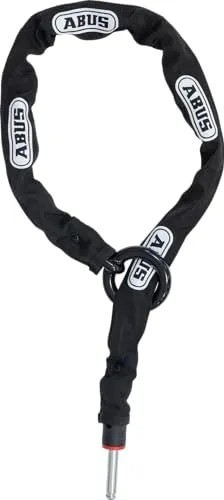 ABUS Einsteckkette ACH 2.0 130 cm mit Satteltasche ST5950 - Schlösser & Sicherheit - Langlebiges und wetterbeständiges Fahrradschloss aus Stahl, ideal für den sicheren Transport dank praktischer Satteltasche.
