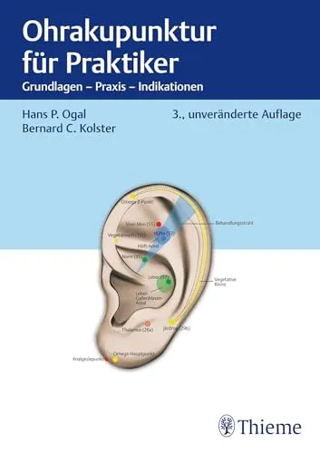 Ohrakupunktur für Praktiker: Grundlagen - Praxis - Indikationen - Fachbuch zur Ohrakupunktur, bietet umfassende Grundlagen, praktische Anleitungen und Indikationen für Therapeuten in der Medizin.