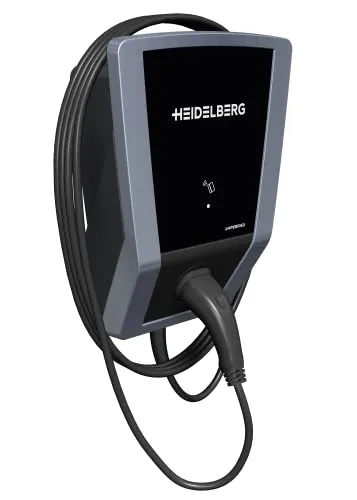 HEIDELBERG Wallbox 11 kW - Smarte Ladestation mit App und RFID, optional 5 Jahre Garantie und integriertes Solar Management