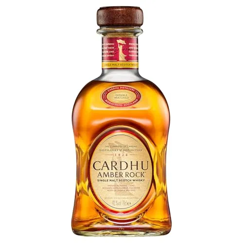 Cardhu Whisky: Amber Rock Scotch Whisky in Geschenkbox - Whisky aus Schottland, edel verpackt in Geschenkbox, ideal für besondere Anlässe oder als Geschenk für Whisky-Liebhaber.