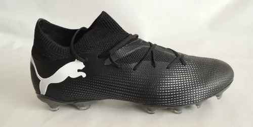 PUMA FUTURE 7 MATCH FG/AG Fußballschuhe Herren schwarz 43 - Fußballschuhe mit innovativem FUZIONFIT-Obermaterial für eine adaptive Passform, ideal für kreative Spielmacher auf festem Boden und Kunstrasen.