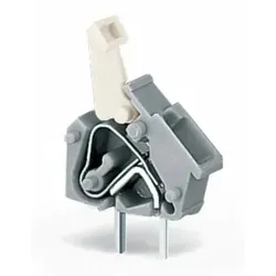 WAGO Anreihbare Leiterplattenklemme 256-743 100 - Sonstige Elektroinstallationsartikel mit CAGE CLAMP® Technologie für einfache und sichere Verbindung von Drähten bis 2,5 mm².