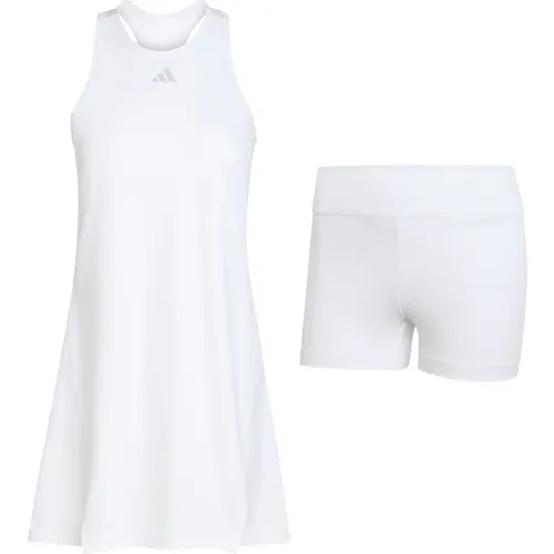 ADIDAS Damen Kleid CLUB TENNIS CLIMACOOL - Modernes Damenkleid von adidas für Tennis mit Climacool-Technologie. Es sorgt für ein frisches Hautgefühl und optimale Bewegungsfreiheit beim Spielen.