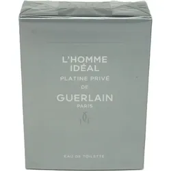 Guerlain L'Homme Ideal Platine Prive Eau de Toilette 100ml - Eleganter Duft für den modernen Mann. Guerlain L'Homme Ideal Platine Prive bietet eine exklusive Komposition für besondere Anlässe. Erleben Sie zeitlose Frische und Stil.