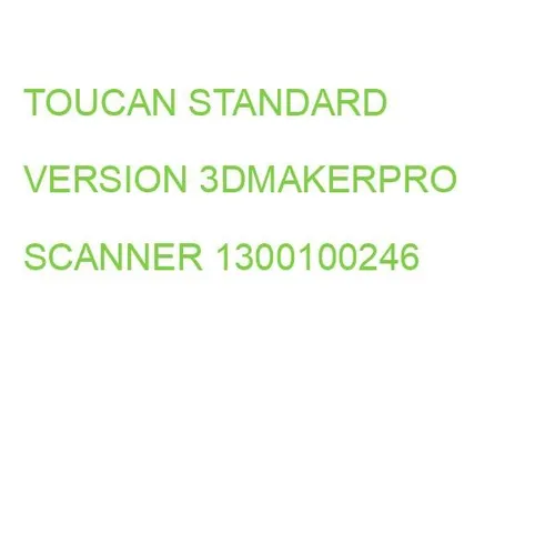 3DMakerpro Toucan 3D Scanner - Vielseitiger 3D Scanner für präzise Ergebnisse ohne PC. Hohe Genauigkeit bis 0,03 mm und flexibles Scannen von kleinen bis großen Objekten. Ideal für kreative Projekte.