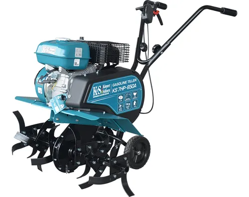 Könner & Söhnen KS 7HP-850A Benzinkultivator - Motorhacken mit 7 PS Leistung, ideal für alle Bodentypen und ergonomische Bedienung. Verstellbare Arbeitstiefe und Pflugbreite für optimale Ergebnisse im Garten.