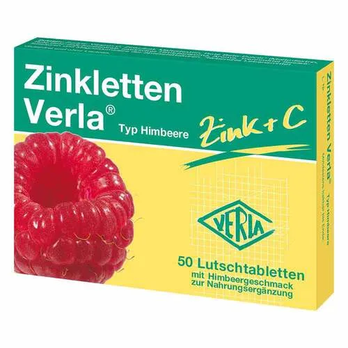Zinkletten Verla Himbeere 50 St