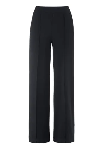 hessnatur Jersey-Hose Damen Relaxed Wide Leg aus Bio-Baumwolle | nachhaltig und fair hergestellt (Fair Wear Foundation)