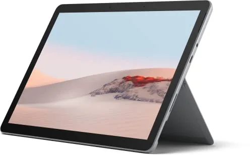 Microsoft Surface Go 2 mit Intel Core m3-8100Y (10.5-zoll, 8GB RAM, 128GB SSD) Platin (Generalüberholt) 2020