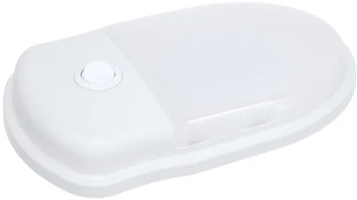 Dimatec LED Garagen- / Deckenleuchte 12V, 5,5W, weiß - Deckenleuchte für Garagen, energieeffiziente LED mit Schalter, ideal für helle Ausleuchtung und sichere Nutzung.