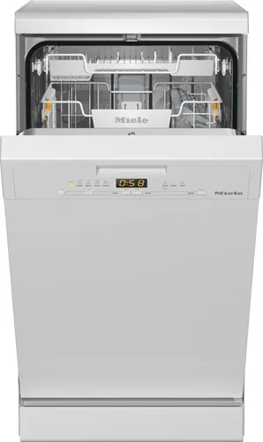 Miele Standgeschirrspüler G 5540 SC SL Active - Freistehender Geschirrspüler mit 9 Maßgedecken, AutoClose-Tür und innovativer Besteckschublade für eine optimale Raumnutzung.