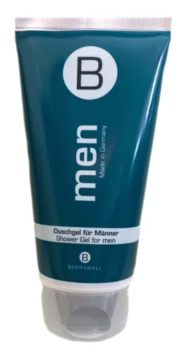 Berrywell Duschgel MEN 150ml - Herren Duschgel mit kühlender Wirkung, sorgt für prickelnde Erfrischung und belebt die Sinne beim Duschen.