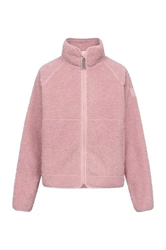 Derbe Kuschelby - Damen Jacke in coral blush, Größe 36 - Kuschelige Damen Fleecejacke mit hohem Kragen und zwei verschließbaren Seitentaschen. Ideal für kalte Wintertage, bietet sie Komfort und Funktionalität. 100% Polyester sorgt für eine angenehme Trageerfahrung.