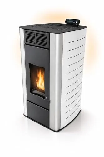 NEMAXX Pelletofen P18 – Wi-Fi Ready Pelletheizung 18 kW - Öfen: Wasserführender Pelletofen mit 18 kW, 90,8 % Wirkungsgrad, integrierter Fernbedienung und BAFA-förderfähig. Ideal für effiziente Raumheizung und einfache Integration in bestehende Heizsysteme.