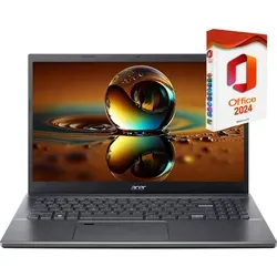 Acer Aspie A17-51, Intel Core 7-150U, Nvidia GeForce RTX 2050, Gaming-Notebook (44 cm/17.3 Zoll, Intel Core 7 150U, Nvidia GeForce RTX 2050, 4000 GB SSD, Windows 11 Pro 64Bit + MS Office 2024, Beleuchtete Tastatur) 4000 GB | 32 GB RAM