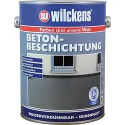 Betonbeschichtung RAL7001, 2,5 l - Farben & Lacke - Zähelastische, abriebfeste und umweltfreundliche Dispersionsfarbe für Fußböden, ideal für Innen- und Außenbereiche.