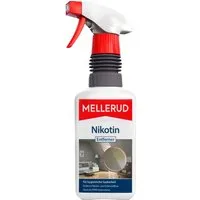 Mellerud Allzweckreiniger Nikotin Entferner 500ml - Spezialputzmittel zur hygienischen Reinigung von Nikotin- und Schmierfilmen. Ideal für alle Oberflächen im Haushalt und PKW-Innenräume. Starke Formel für farbenreine Ergebnisse, mit frischem Citrusduft.
