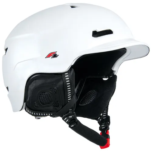 F2 Herren Snowboard Helm Helmet - Random M Weiss 2024/25 - Stylischer Snowboard Helm für Herren in Größe M. Ideal für Sicherheit und Komfort beim Snowboarding. Modelljahr 2024/25, geprüft für den täglichen Einsatz im Wintersport.