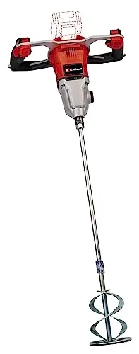 Einhell Rührwerk TP-MX 18-2 Li BL - Solo, akkubetrieben, 18 V, 2-Gang Getriebe für hohe Mischleistung und ergonomischer Softgrip-Griff