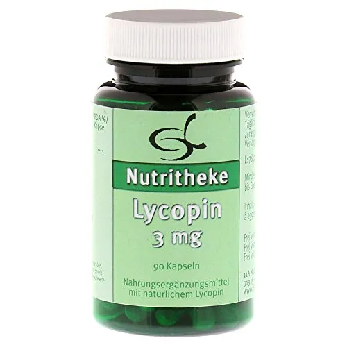 Lycopin 3mg 90 ST - Natürliche Unterstützung für Ihre Gesundheit - Nahrungsergänzungsmittel mit natürlichem Lycopin aus Tomaten-Extrakt, glutenfrei und ohne Zusatzstoffe. Ideal zur täglichen Unterstützung einer ausgewogenen Ernährung.