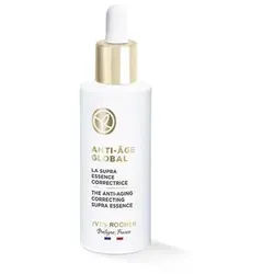 Yves Rocher ANTI-AGE GLOBAL - Supra Essence Korrigierendes Serum - Serum für die Augen mit pflanzlichem Knospen-Nektar, das Falten mindert und die Haut sichtbar regeneriert – für einen strahlenden Teint über Nacht.