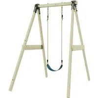 OutdoorToys Schaukelkombination - Schaukel für den Garten, aus robustem Holz, ideal für Kinder ab 3 Jahren – fördert Spiel und Bewegung im Freien.